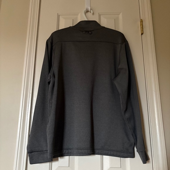 Under Armour Size Large Gray Quarter Zip - Picture 4 of 5